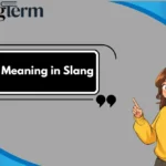 Cord Meaning in Slang