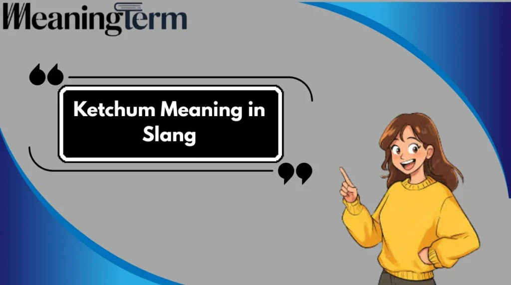 Ketchum Meaning in Slang