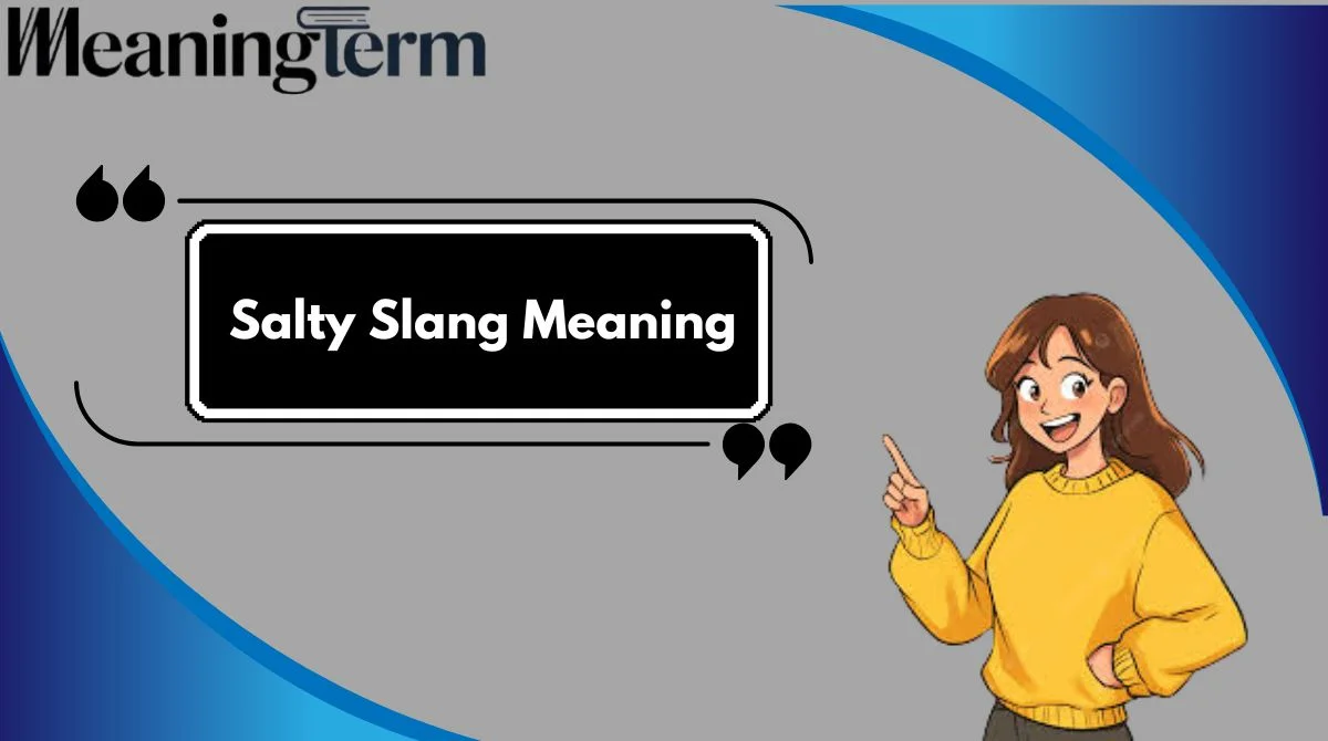 Salty Slang Meaning