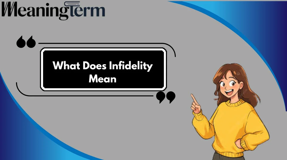 What Does Infidelity Mean